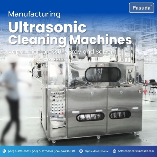 เครื่องล้างชิ้นงานอัลตร้าโซนิคระบบไอระเหย Vapor Degreaser และโซลเว้นท์ Solvent สารละลายน้ำมันสำหรับอุตสาหกรรม